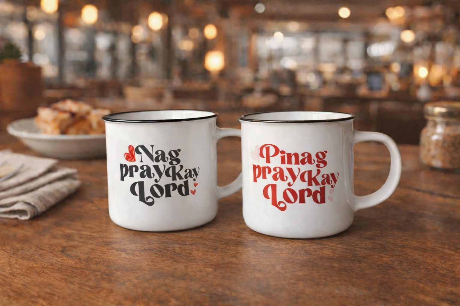 Pinagpray Kay Lord Couple Mug Set (FREE EBOOK)