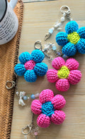 Handmade Crochet Flower Charm