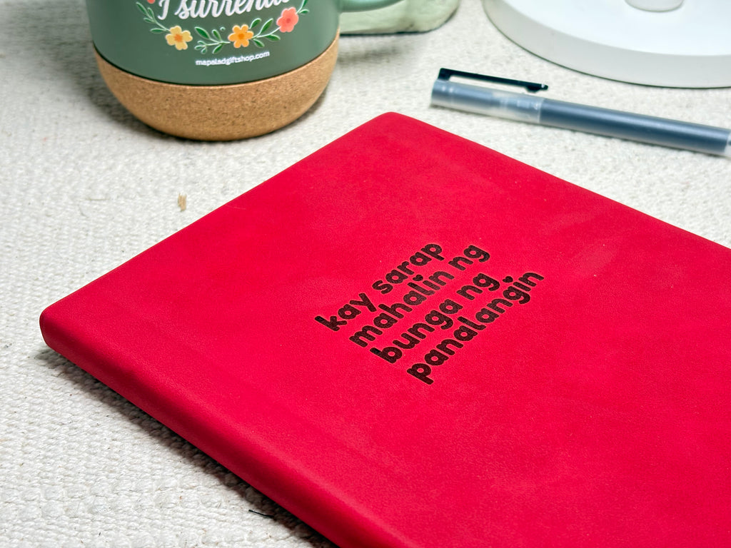 Kaysarap Mahalin A5 Leather Notebook w/ Ebook Bundle