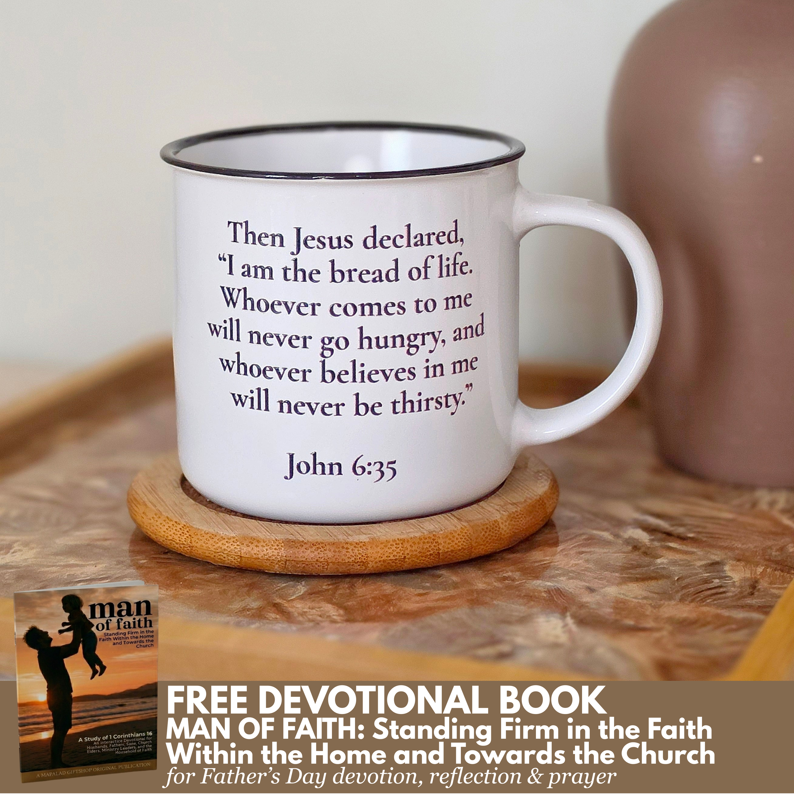 Bread of Life Vintage Ceramic Mug