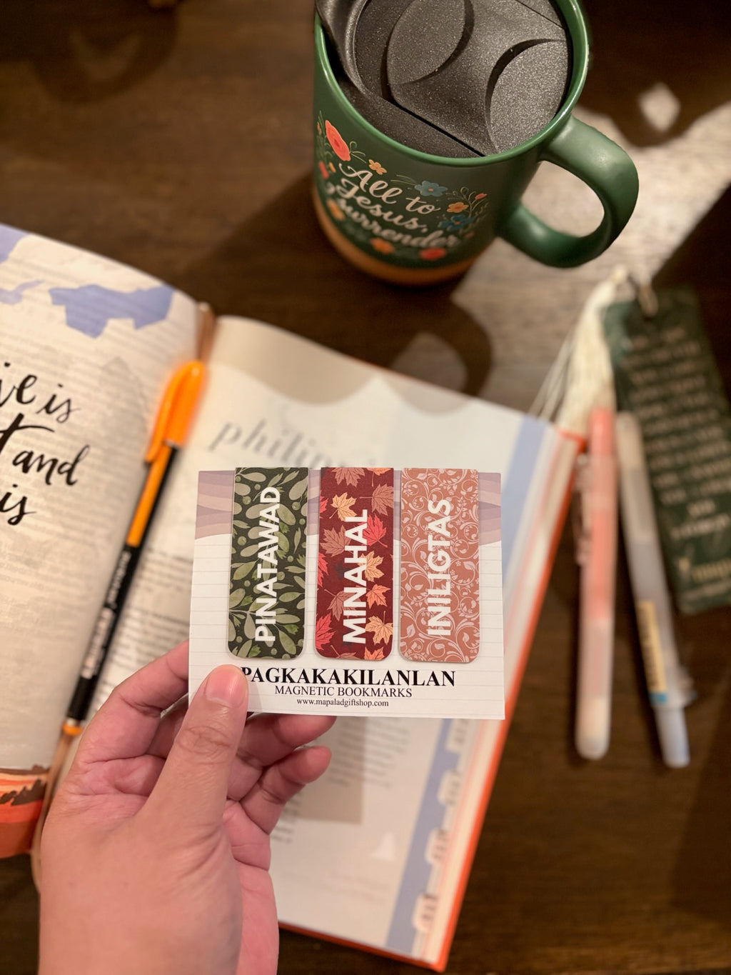 Pagkakakilanlan Magnetic Bookmark Set