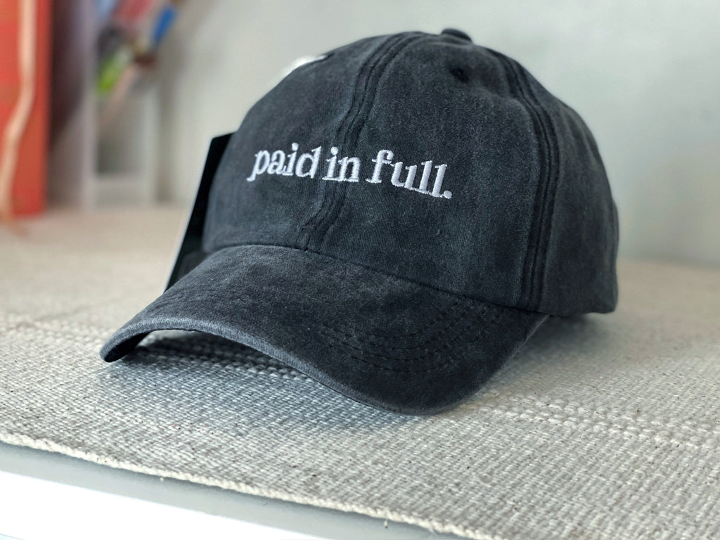 Paid In Full Acid-washed Cap