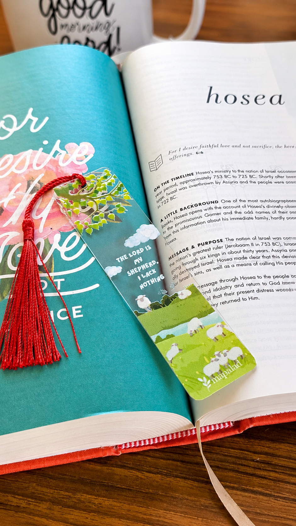 The Lord Is My Shepherd Acrylic Bookmark