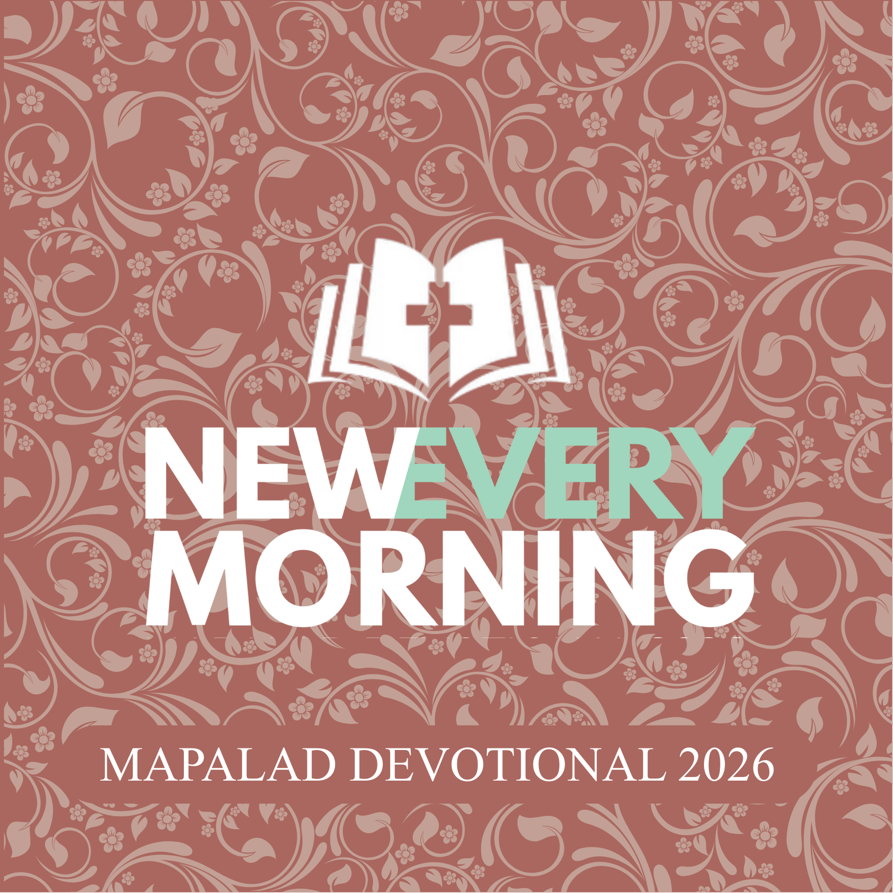 New Every Morning Devotional Mug (QR Enabled) Pink