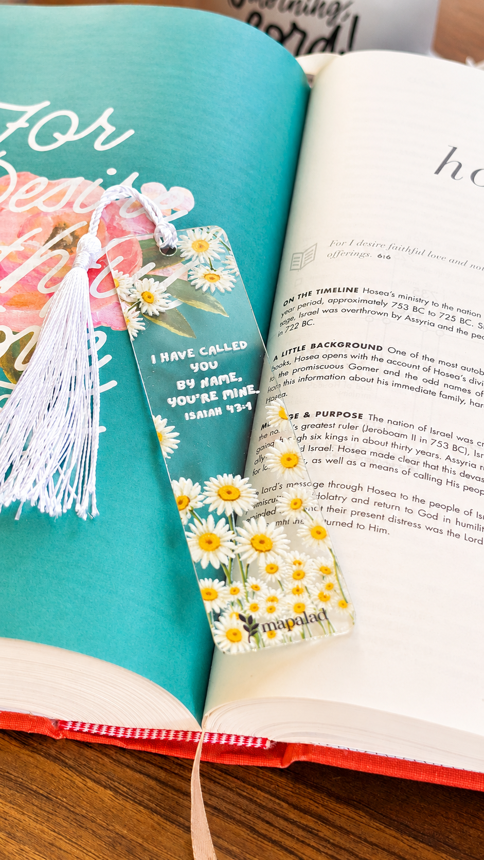 You Are Mine Acrylic Bookmark