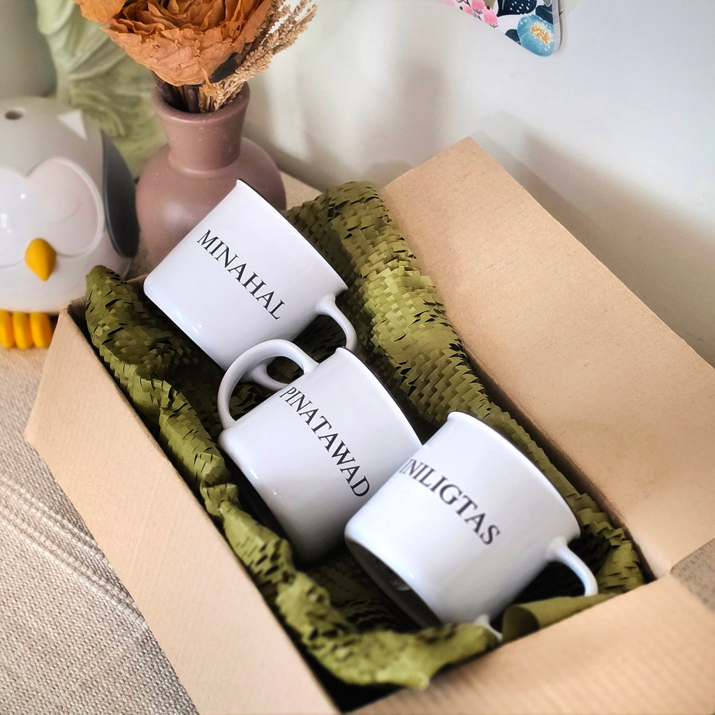 Pagkakakilanlan Mug Set (3-piece)