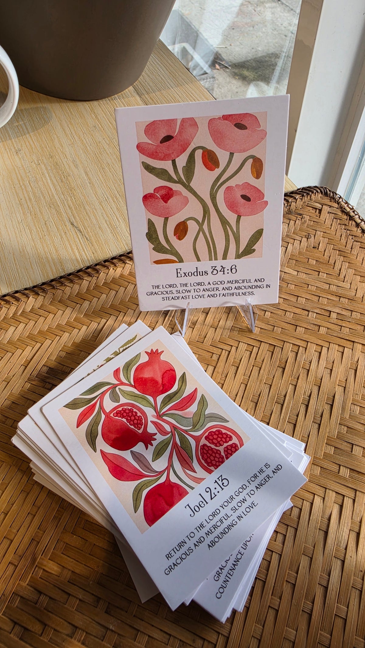 Art Verse Card with Acrylic Stand