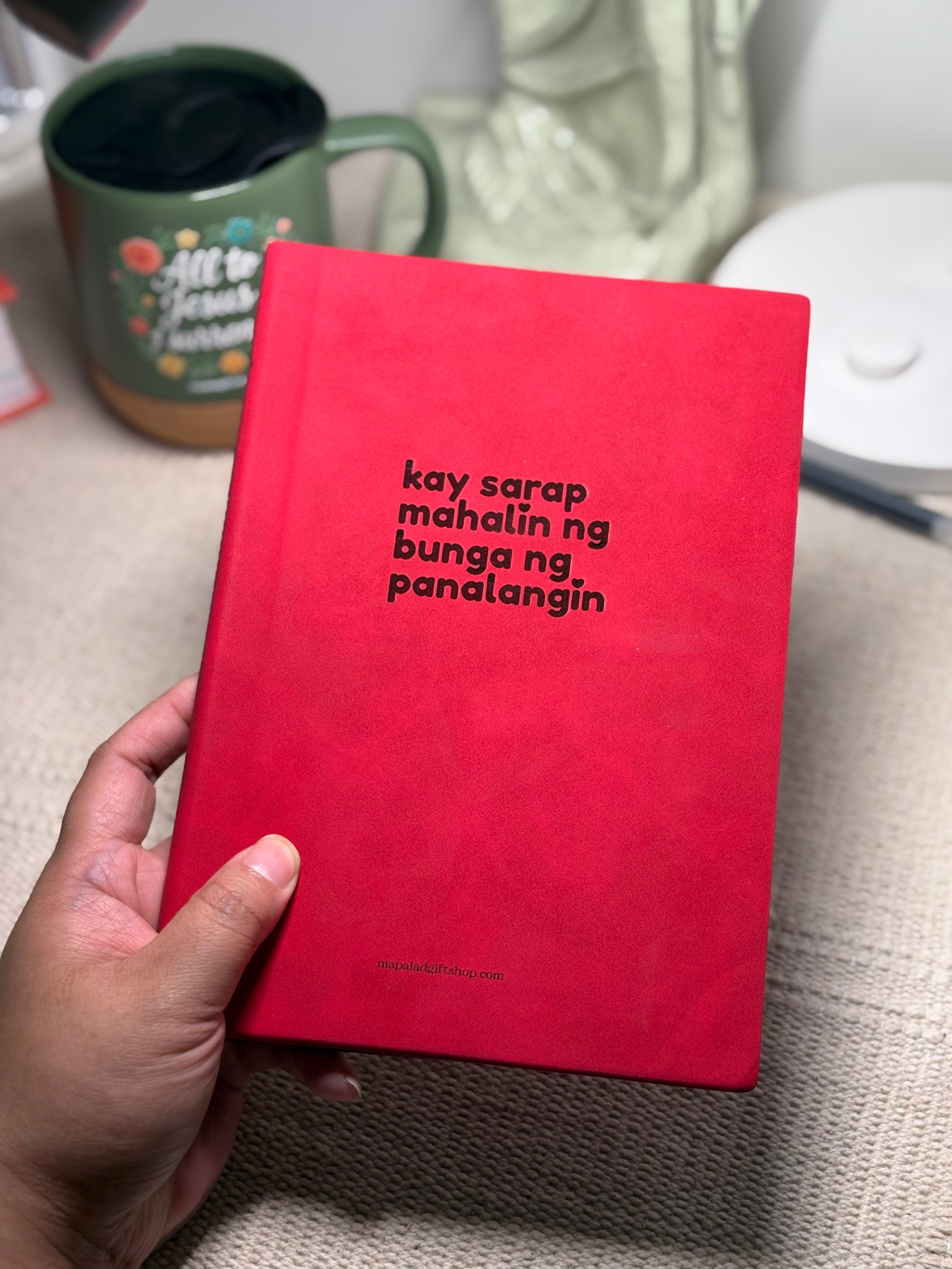 Kaysarap Mahalin A5 Leather Notebook