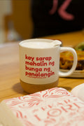 Kaysarap Mahalin Ceramic Mug in Cork Base w/ lid (FREE EBOOK)
