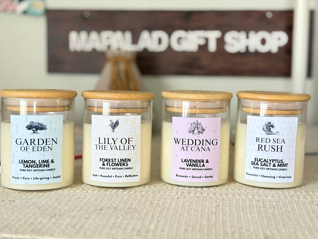Garden of Eden Scented Candle W/ Devotion Guide
