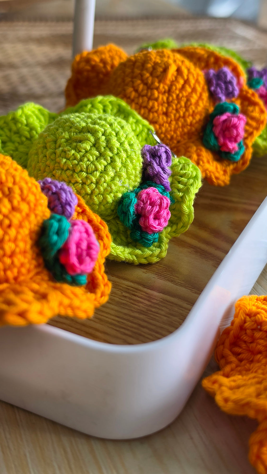 Handmade Crochet Hat Charm