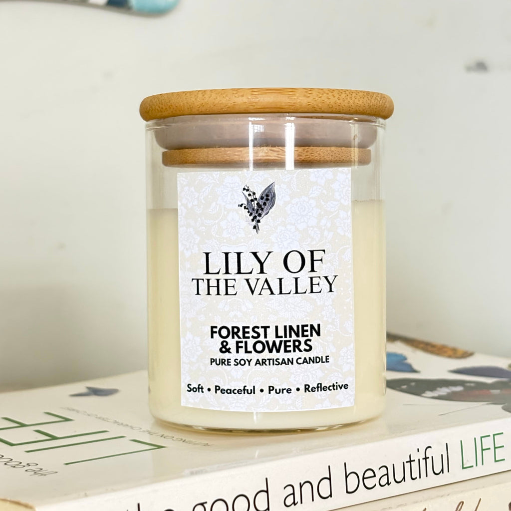 Lily Of The Valley Scented Candle W/ Devotion Guide