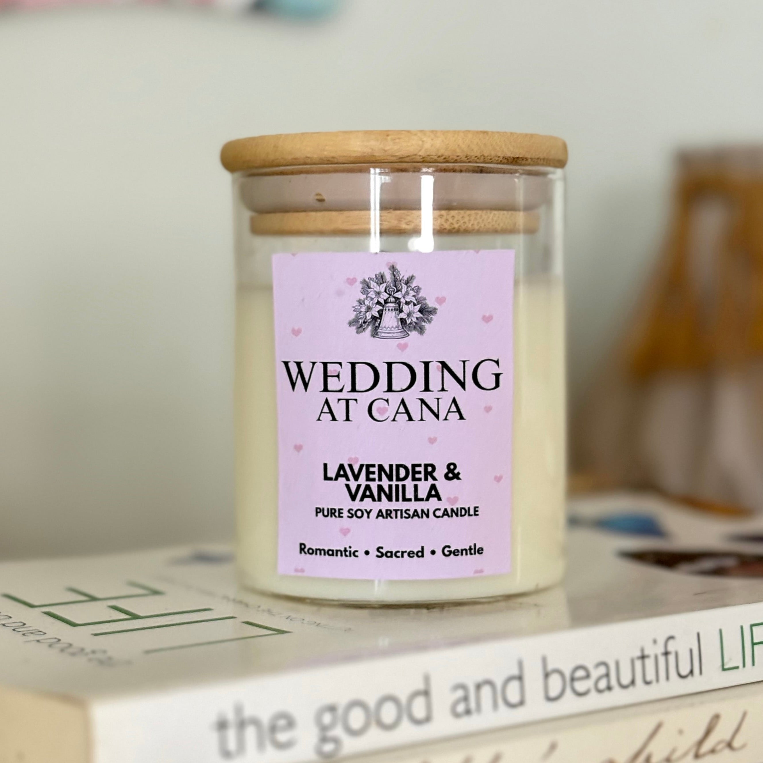 Wedding At Cana Scented Candle W/ Devotion Guide