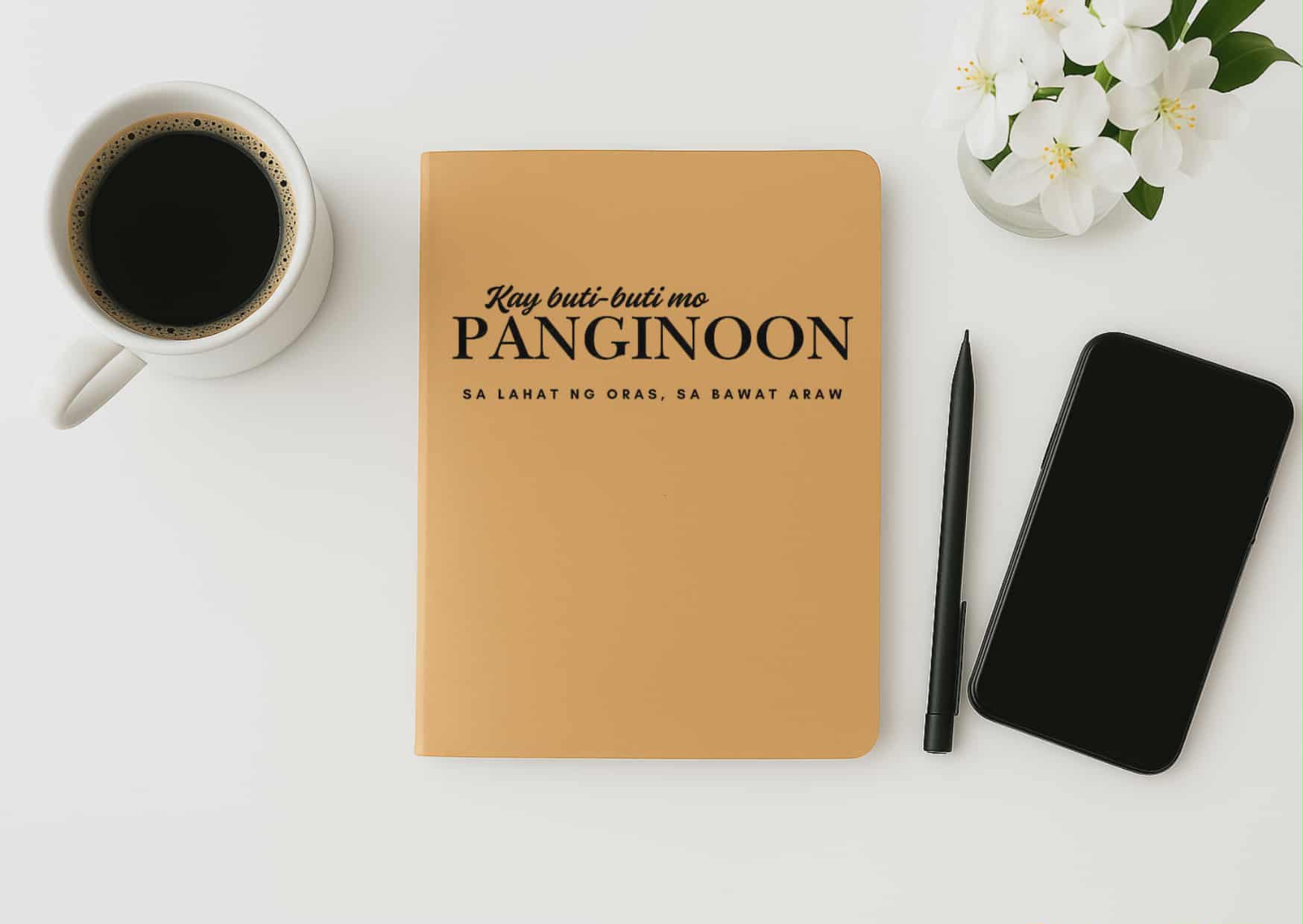 Kay Buti-Buti Mo Kraft Notebook for Devotion & Bible Notes