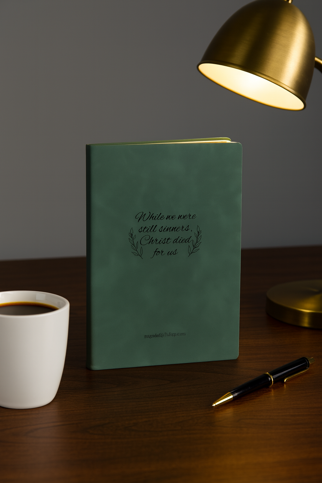 While We’re Still Sinners A5 Leather Notebook