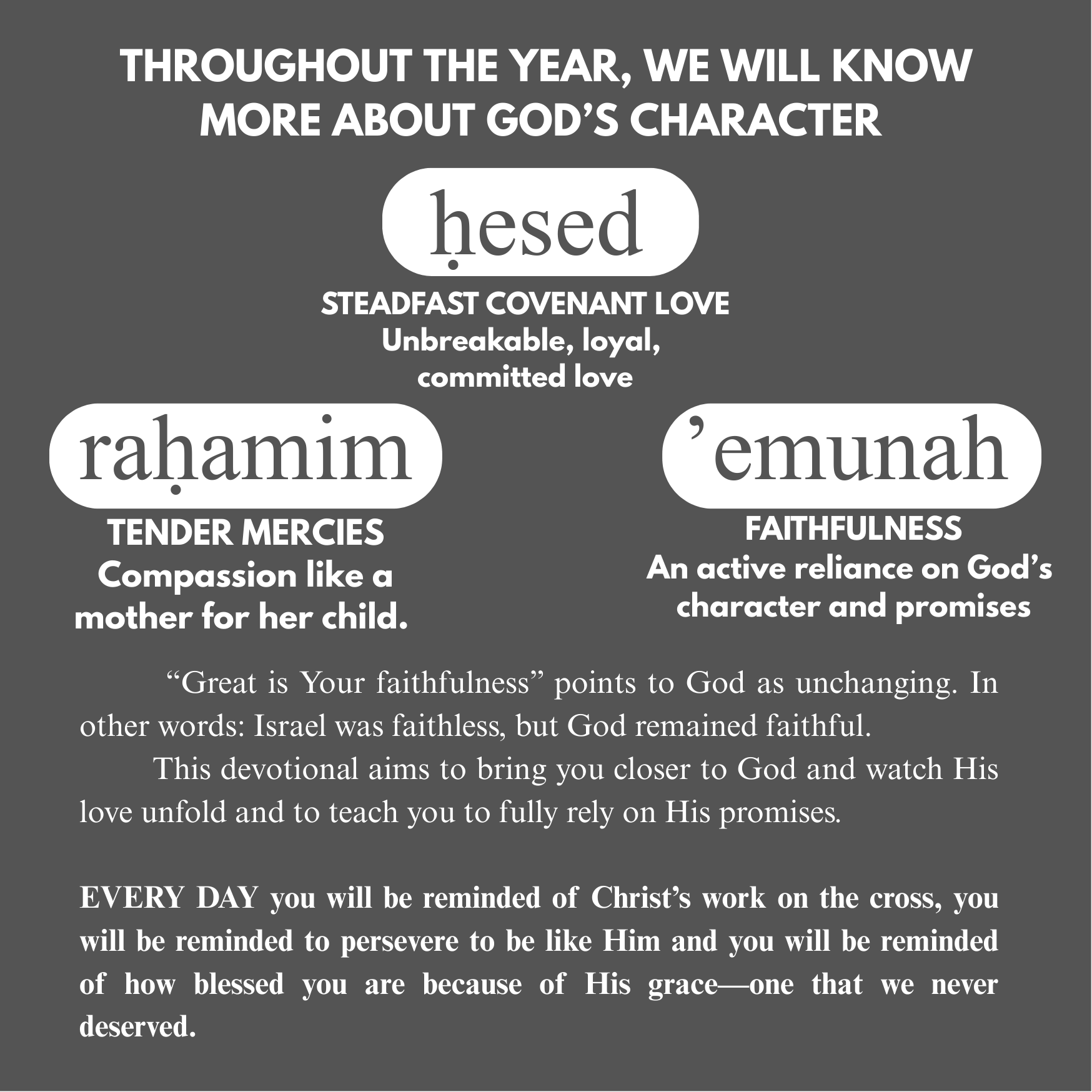 New Every Morning Devotional Mug (QR Enabled) Black