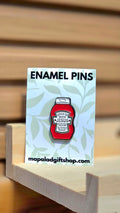 Catch Up With Jesus enamel pin