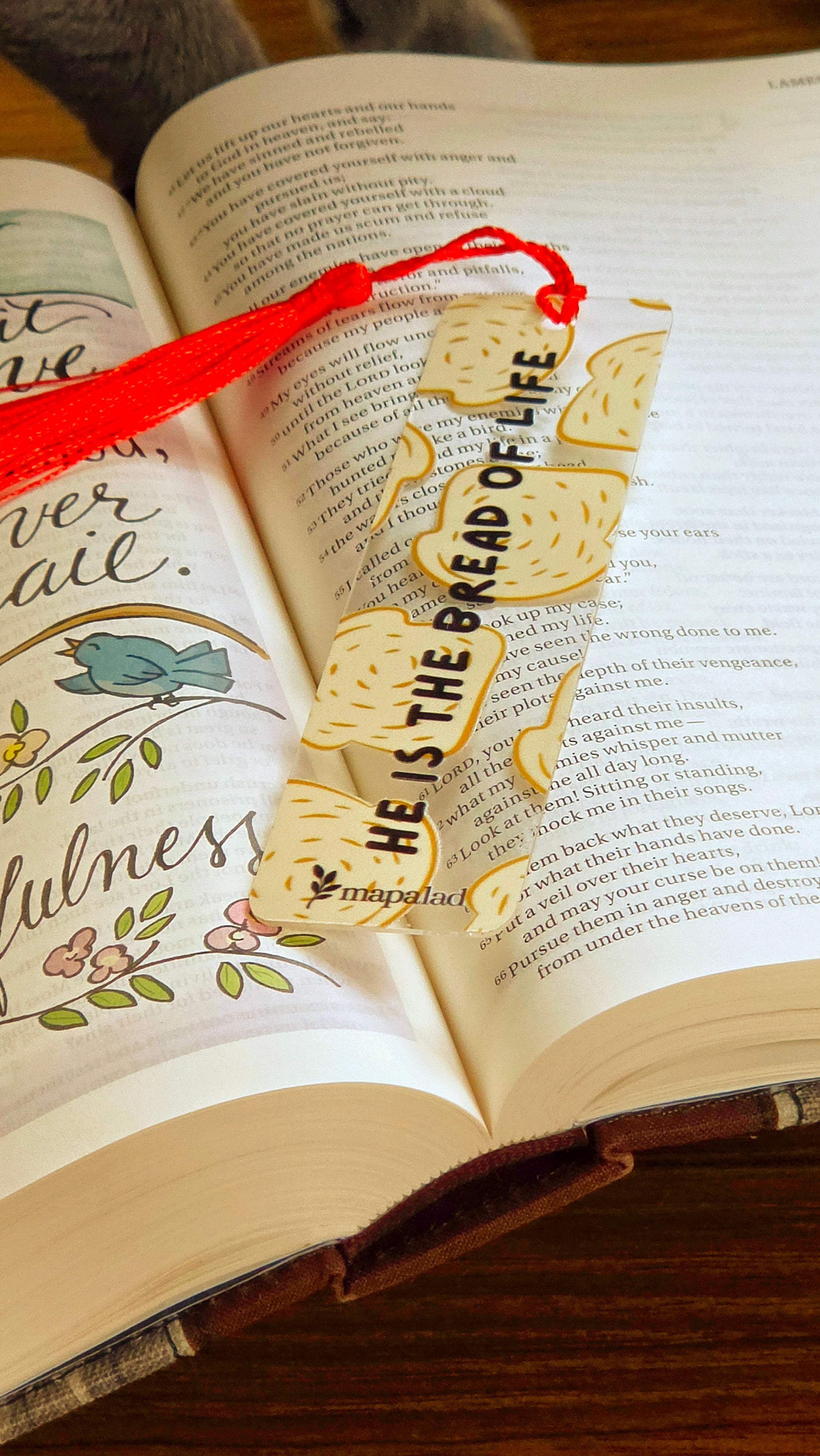 He Is The Bread Of Life Acrylic Bookmark